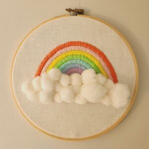 Embroidery Hoop Art Wall Decor